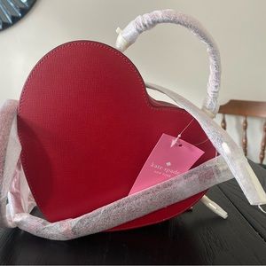 Kate Spade Red Heart Cross Body Purse